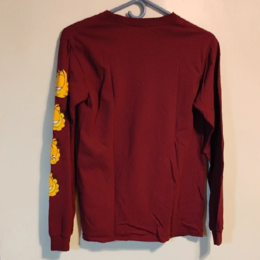 Nickelodeon Garfield Maroon Shirt Size Small - Picture 4 of 4